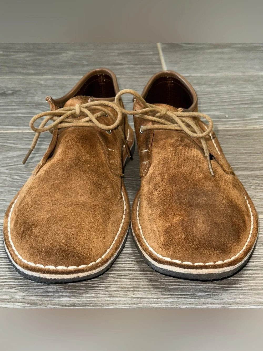 Clarks Originals Jink Cola Suede Oxford Men’s 11M Crepe Sole Casual Minimalist